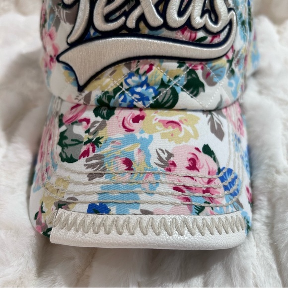 Robin Ruth Texas Floral Baseball Cap - Picture 3 of 11